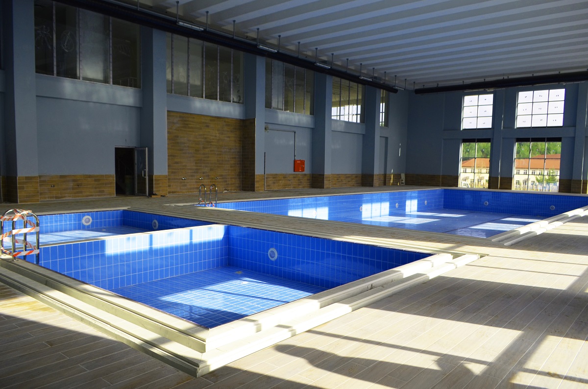 Yüzme Havuzu ve Spor Kompleksi - Çorum Dörtçelik Konteyner Metal Pvc İnşaat